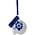 Heinen Delfts blauw Kerstornament - hanger Delfts blauw want