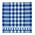 Typisch Hollands Kitchen towel Blue-White checkered with windmills