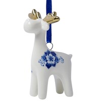 Heinen Delftware Christmas ornament caribou