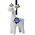 Heinen Delftware Christmas ornament caribou