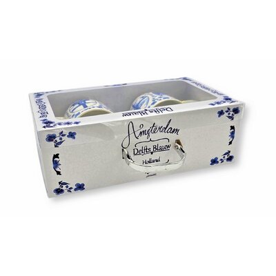 TTD Gifts Geschenkset bestehend aus 2 Tassen, Untertasse und Löffel
