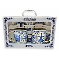 TTD Gifts Geschenkset van 2 Mokken & Schotel + Lepel
