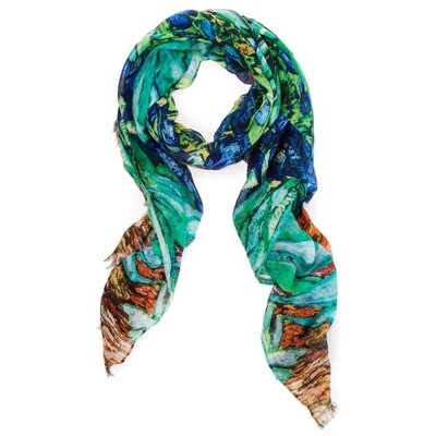 Robin Ruth Fashion Ultra viscose sjaal - Vincent van Gogh - Irissen