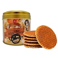 Typisch Hollands Stroopwafels in nostalgisch bakkersblik