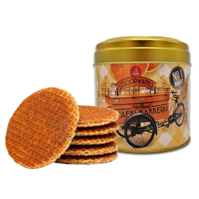 Matix Stroopwafels in nostalgisch bakkersblik