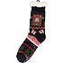 TTD Gifts Schlechte Weihnachtssocken – Fleece-Komfortsocken – Weihnachten – Schwarz
