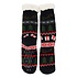 TTD Gifts Schlechte Weihnachtssocken – Fleece-Komfortsocken – Weihnachten – Schwarz