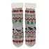 Holland sokken Bad Christmas socks - Fleece Comfort Socks - Christmas - Gray