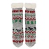 TTD Gifts Bad Christmas socks - Fleece Comfort Socks - Christmas - Gray