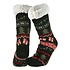 TTD Gifts Foute kerstsokken -  Fleece Comfortsokken -Kerst - Groen