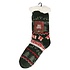 TTD Gifts Fleece Comfort Socks -Christmas - Green