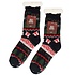 TTD Gifts Bad Christmas socks - Fleece Comfort Socks - Christmas - Black
