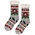 TTD Gifts Schlechte Weihnachtssocken – Fleece-Komfortsocken – Weihnachten – Grau