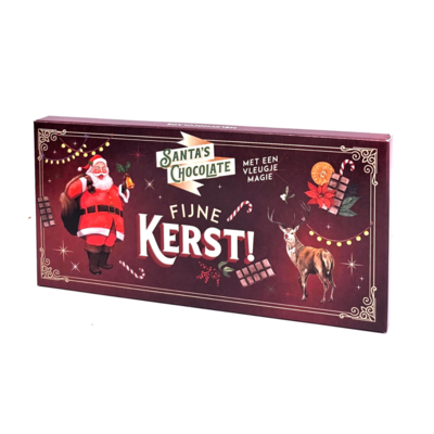 Typisch Hollands Chocolate bar - Christmas - Santa's chococlate
