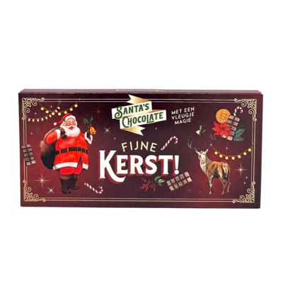 Typisch Hollands Chocolate bar - Christmas - Santa's chococlate