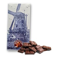 Typisch Hollands Chocolate bar - milk - in Holland gift packaging (Molen)
