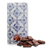 Typisch Hollands Chocoladereep melk in luxe giftpack - Hollandse chocolade ( Delfts print)