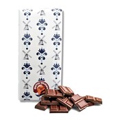 Typisch Hollands Milchschokoladentafel in luxuriöser Geschenkverpackung – holländische Schokolade (molentjes)