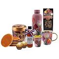 www.typisch-hollands-geschenkpakket.nl Stylish Gift Set - Pretty tulips - Pink