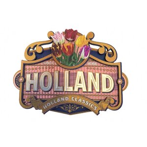 Typisch Hollands Magnet Charleston Holland tulips light pink