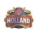 Typisch Hollands Magneet MDF Charleston Holland fiets rood