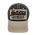 Robin Ruth Fashion Cap Holland Sand-colored with Anthracite and stitching (large Holland patch)