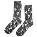 Holland sokken Men's socks - Cows - Size 41-46 (gray)