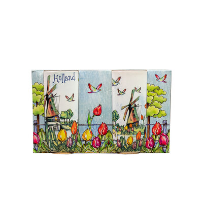 Typisch Hollands Geschenkset 2 Kaffeetassen - Holland