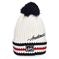 Robin Ruth Fashion Short Hat Amsterdam with Ball - Blue (White and Red) - Bicycle