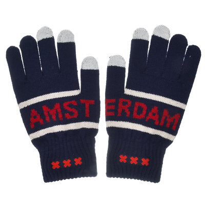 Robin Ruth Fashion Gloves - Classic - Amsterdam - Red-White-Blue