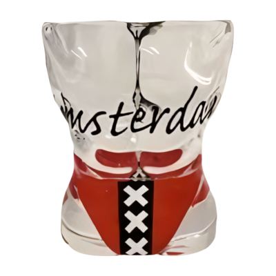 TTD Gifts Schnapsglas Torso - Mann - Amsterdam