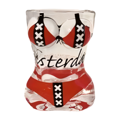 TTD Gifts Shotglas bikini - lady - Amsterdam