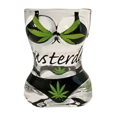 TTD Gifts Shotglas bikini - lady - Cannabis