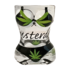Typisch Hollands Schnapsglas-Bikini – Dame – Cannabis