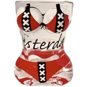 TTD Gifts Shot glass bikini - lady - Amsterdam