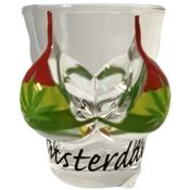 TTD Gifts Schnapsglas-Bikinioberteil – Damen – Cannabis – Rasta
