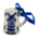 Typisch Hollands Kerstornament mok met molen Delfts-blauw