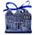 Typisch Hollands Kerstornament 3 huisjes Delfts-blauw