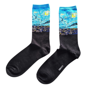 Holland sokken Herensokken Vincent van Gogh sterrenhemel