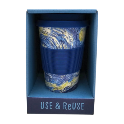 Typisch Hollands Coffee to Go cup - Starry Night (travel mosquito)