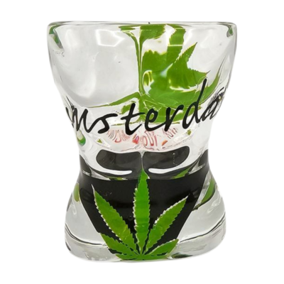TTD Gifts Shot glass Torso - man - Cannabis