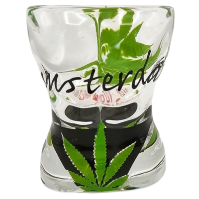 Typisch Hollands Shot glass Torso - man - Cannabis