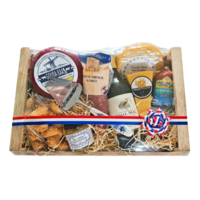 Typisch Hollands Käse - Feinkostpaket in Holzkiste