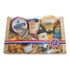Typisch Hollands Kaas - delicatessenpakket pakket in Houten krat