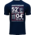Fox Originals T-Shirt- Donkerblauw (Marine)  Amsterdam  - Topography