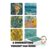 Typisch Hollands Untersetzer Vincent van Gogh - im Karton