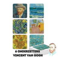 Typisch Hollands Untersetzer Vincent van Gogh - im Karton