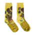 Typisch Hollands Damensocken mit Vincent van Gogh Sonnenblumen (flächendeckend)