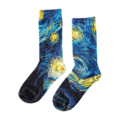 Typisch Hollands Damensocken Vincent van Gogh Sternenhimmel - (All-Over)