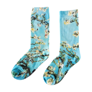 Holland sokken Damensocken Vincent van Gogh - Blüte (all-over)